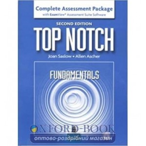 Книга Top Notch 2ed Fundamentals comp.assess.pk ISBN 9780132469951