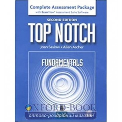 Книга Top Notch 2ed Fundamentals comp.assess.pk ISBN 9780132469951 замовити онлайн