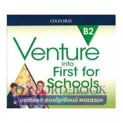 Диски для класса Venture into First for Schools Class Audio CDs ISBN 9780194115117 замовити онлайн
