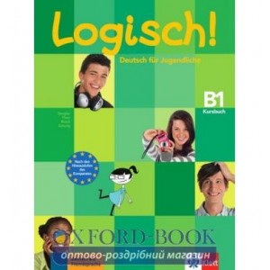 Підручник Logisch! B1 Kursbuch ISBN 9783126063357