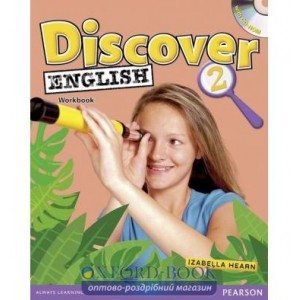 Робочий зошит Discover English 2 Workbook with CD ISBN 9781408209363