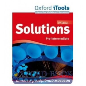 Ресурси для дошки Solutions Pre-Intermediate Second Edition: iTools DVD-ROM ISBN 9780194553506