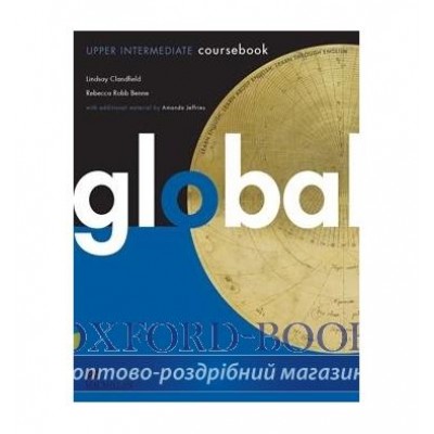 Підручник Global Upper-Intermediate Class Book ISBN 9780230033184 замовити онлайн