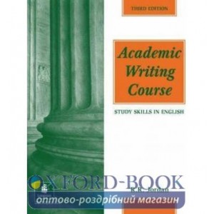 Книга Academic Writing Course New ISBN 9780582400191