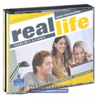 Диск Real Life Upper-Intermediate Class CDs (4) adv ISBN 9781405897327-L замовити онлайн