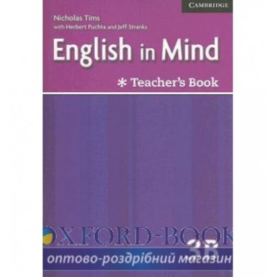 Книга для вчителя English in Mind Combo 3B Teachers Resource Book ISBN 9780521706445 замовити онлайн