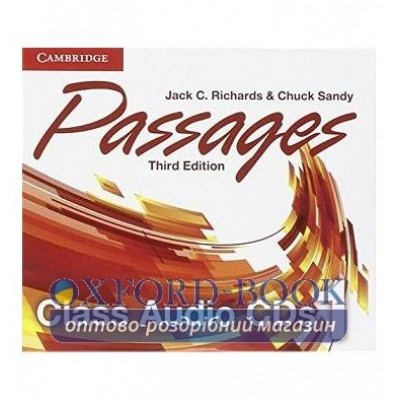 Диск Passages 3rd Edition 1 Class Audio CDs (3) Richards, J ISBN 9781107627543 замовити онлайн