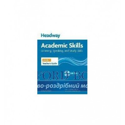 Тести New Headway Academic Skills: Listening & Speaking 1 TG + Tests CD-ROM ISBN 9780194741651 заказать онлайн оптом Украина