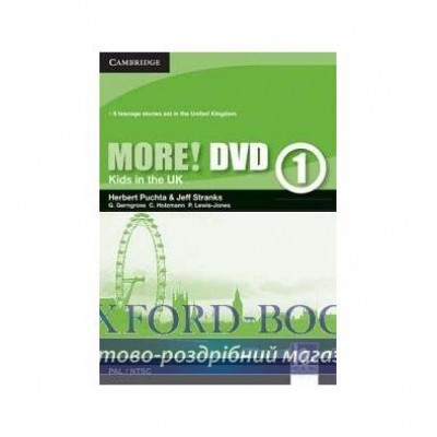 More! 1 DVD Puchta, H ISBN 9780521712996 замовити онлайн