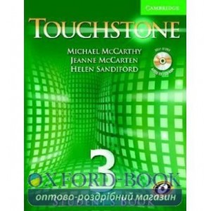 Підручник Touchstone 3 Students Book with Audio CD/CD-ROM McCarthy, M ISBN 9780521665995