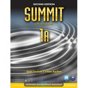 Підручник Summit 2nd Edition 1 split A Students Book with ActiveBook with Workbook ISBN 9780132679886