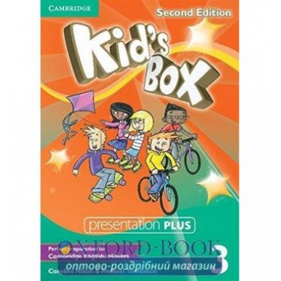 Kids Box Second edition 3 Presentation Plus DVD-ROM ISBN 9781107431874 замовити онлайн