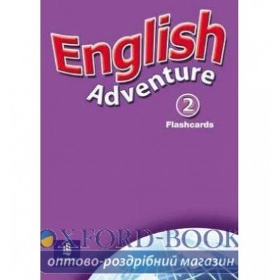 Картки English Adventure 2 Flashcards ISBN 9780582791770 заказать онлайн оптом Украина