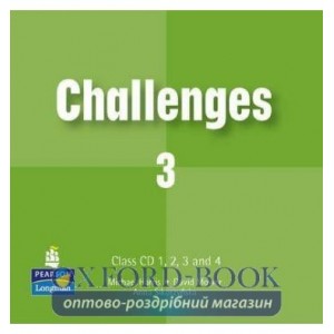 Диск Challenges 3 Class CDs (4) adv ISBN 9780582851795-L