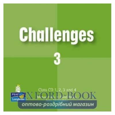 Диск Challenges 3 Class CDs (4) adv ISBN 9780582851795-L заказать онлайн оптом Украина