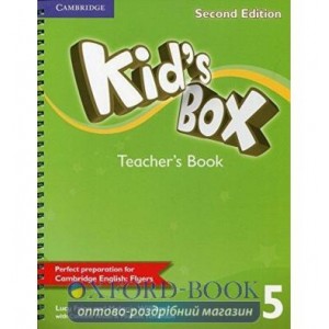 Книга для вчителя Kids Box Second edition 5 Teachers Book Frino, L ISBN 9781107669215