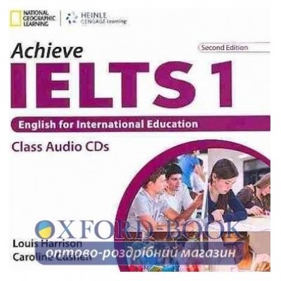 Диск Achieve IELTS 1 Class Audio CDs Cushen, C ISBN 9781133313854 замовити онлайн