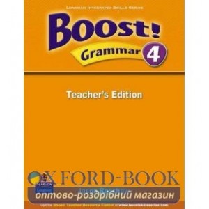 Книга для вчителя Boost! Grammar 4 Teachers book ISBN 9789620059124