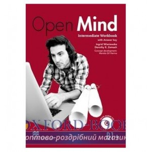 Робочий зошит Open Mind British English Intermediate Workbook with key and CD ISBN 9780230458451