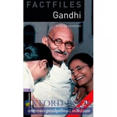 Oxford Bookworms Factfiles 4 Gandhi + Audio CD ISBN 9780194237833 замовити онлайн