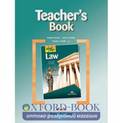 Книга для вчителя Career Paths Law Teachers Book ISBN 9780857778178 замовити онлайн
