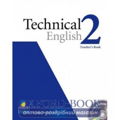 Книга для вчителя Technical English Pre-Interm 2 Teachers book+CD ISBN 9781405881456 замовити онлайн
