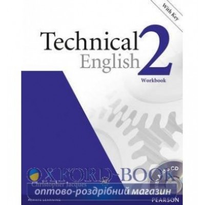 Робочий зошит Technical English Pre-Interm 2 Workbook+CD ISBN 9781405896542 замовити онлайн