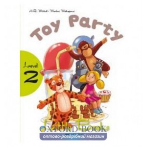 Книга Litle Boors level 2 Toy Party (with Audio CD/CD-ROM) ISBN 2000062803012