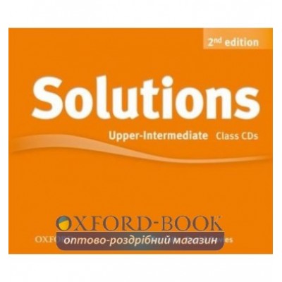 Диск Solutions 2nd Edition Upper-Intermediate Class Audio CD (4) ISBN 9780194554268 заказать онлайн оптом Украина