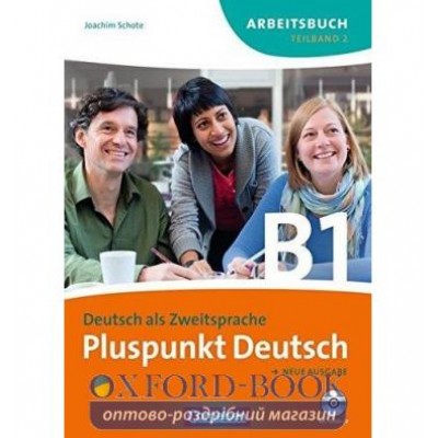 Робочий зошит Pluspunkt Deutsch B1/2 Arbeitsbuch +CD Schote, J ISBN 9783060243228 замовити онлайн