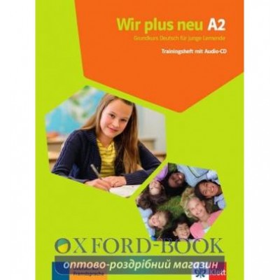 Wir plus A2 Trainingsheft + Audio-CD ISBN 9783126759922 замовити онлайн