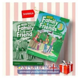 Книги Family and friends 3 Class book & workbook (комплект: Підручник и Робочий зошит) Oxford University Press