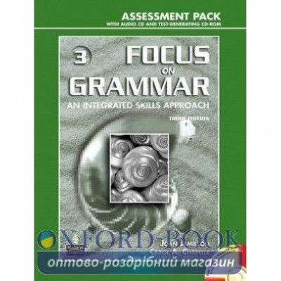 Книга Focus on Grammar first edition 3 Interm Assessment Pack ISBN 9780131931404 заказать онлайн оптом Украина