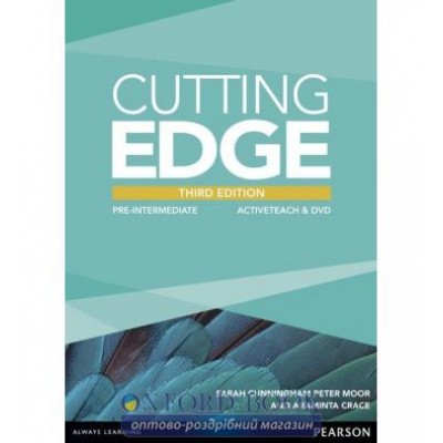 Книга Cutting Edge 3rd ed Pre-Intermediate ActiveTeach CD ISBN 9781447906544 замовити онлайн