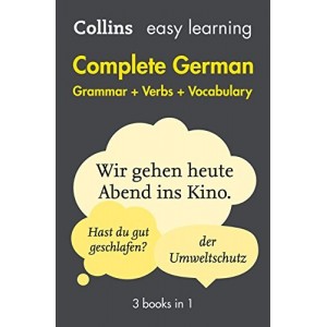 Книга Easy Learning: Complete German Grammar + Verbs + Vocabulary ISBN 9780008141783