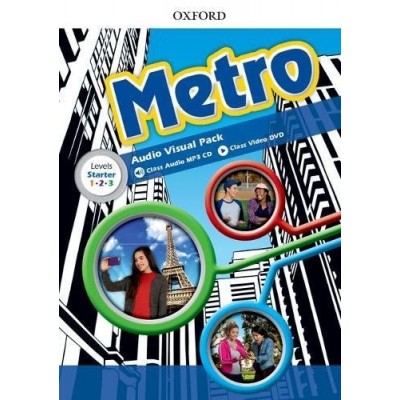 Книга Metro Audio Visual Pack ISBN 9780194410021 заказать онлайн оптом Украина