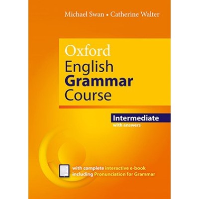 Книга Oxford English Grammar Course Intermediate + key + e-book ISBN 9780194414876 заказать онлайн оптом Украина