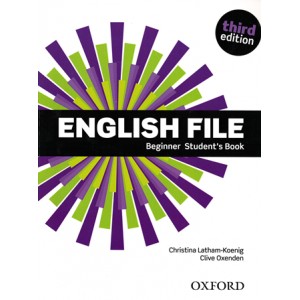 Підручник English File 3rd Edition Beginner Students Book ISBN 9780194501842