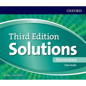 Диск Solutions 3rd Edition Elementary Class Audio CDs (4) ISBN 9780194561945
