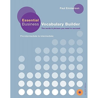 essential business vocabulary builder with Audio CD ISBN 9780230407619 заказать онлайн оптом Украина