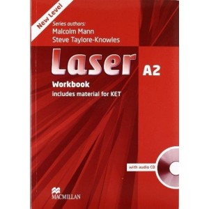 Робочий зошит Laser A2 workbook without Key + CD ISBN 9780230424753
