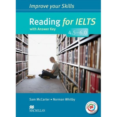 Книга Improve your Skills: Reading for IELTS 4.5-6.0 with key and MPO ISBN 9780230462175 заказать онлайн оптом Украина
