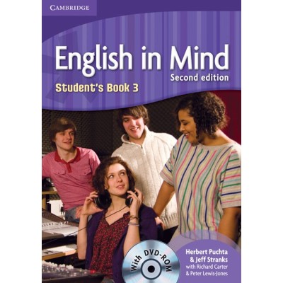 Підручник english in mind 3 Students Book with dvd ISBN 9780521159487 заказать онлайн оптом Украина