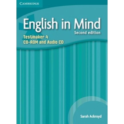 Тести English in Mind 2nd Edition 4 Testmaker Audio CD/CD-ROM Ackroyd, S ISBN 9780521184557 заказать онлайн оптом Украина