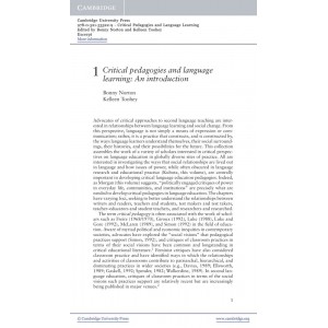 Книга Critical Pedagogies and Language Learning ISBN 9780521535229