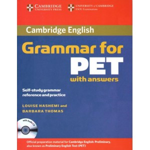 Граматика Cambridge Grammar for PET Book with answers and Audio CD Hashemi, L ISBN 9780521601207