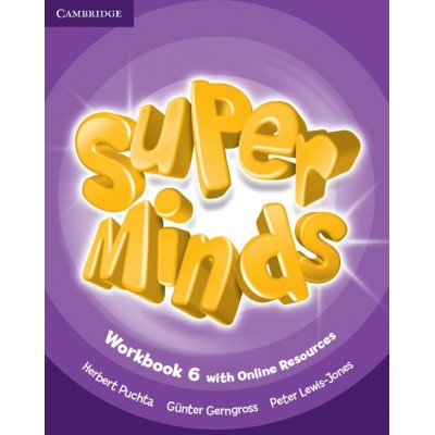 Робочий зошит Super Minds 6 Workbook with Online Resources Puchta G ISBN 9781107483057 заказать онлайн оптом Украина