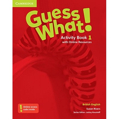 Робочий зошит Guess What! Level 1 Activity Book with Online Resources Rivers, S ISBN 9781107526952 замовити онлайн