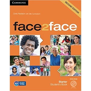 Підручник Face2face 2nd Edition Starter Students Book with DVD-ROM Redston, Ch ISBN 9781107654402