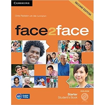 Підручник Face2face 2nd Edition Starter Students Book with DVD-ROM Redston, Ch ISBN 9781107654402 заказать онлайн оптом Украина